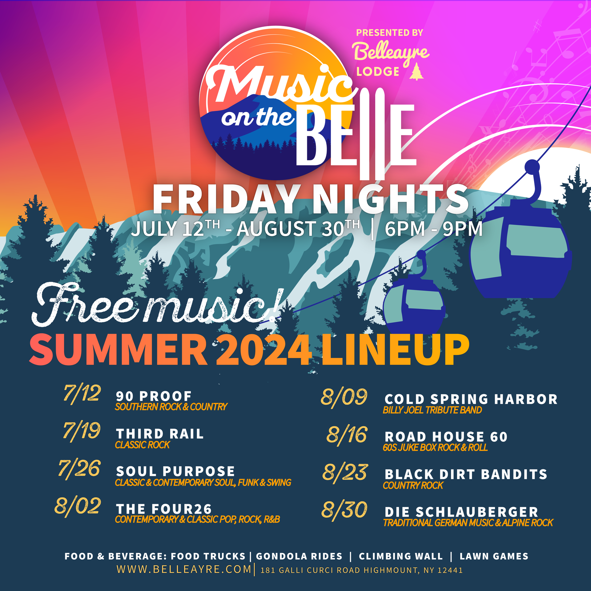 Music On The Belle - Free Music Friday Nights July 12 Through August 30th | 6pm to 9m