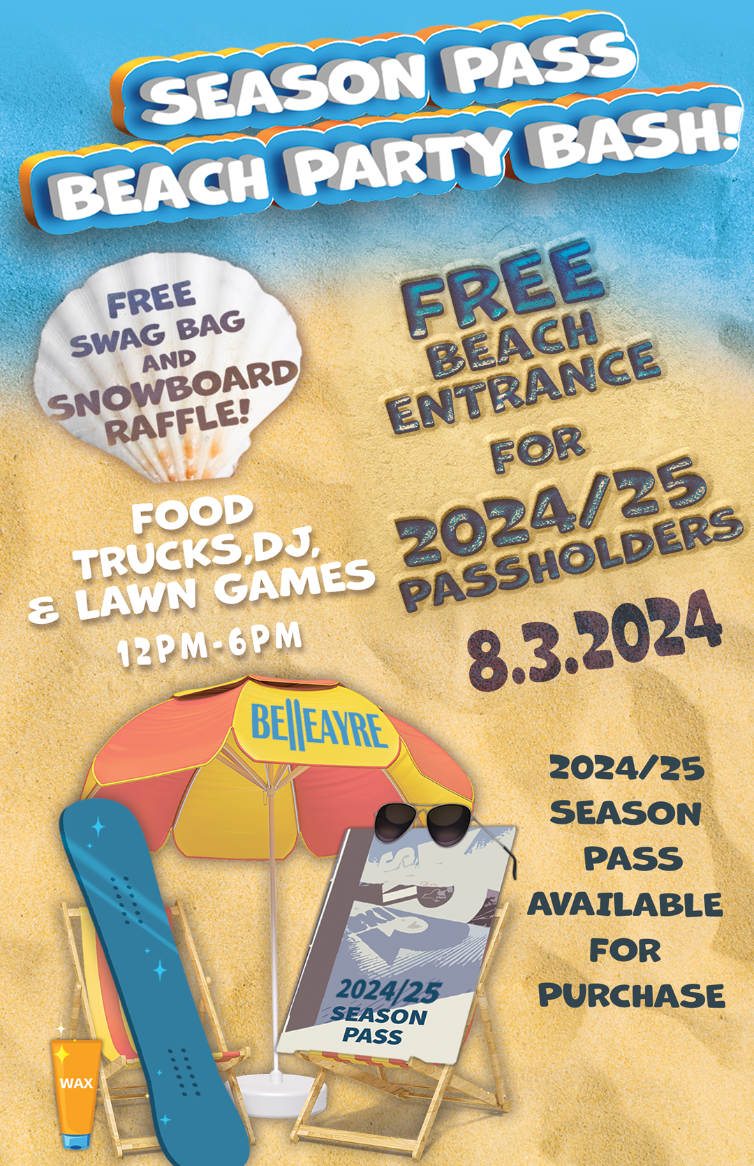 Season Pass Beach Party